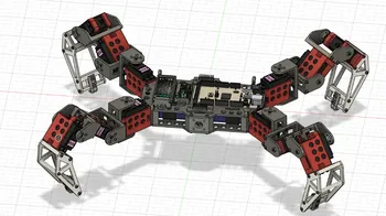 Quadruped Robot & Custom Web OS project cover