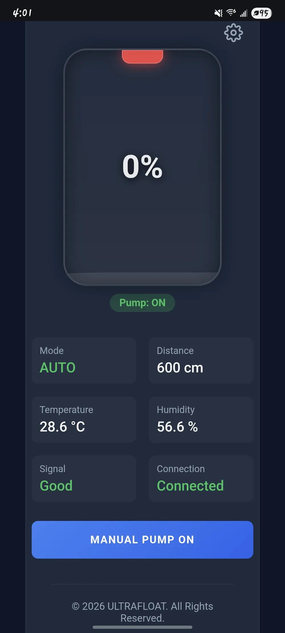 Mobile Dashboard