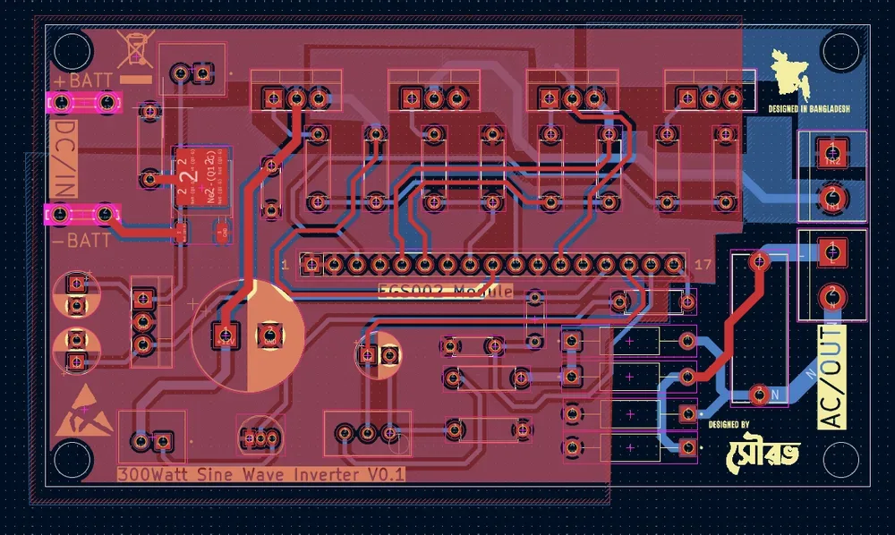 Inverter PCB Layout